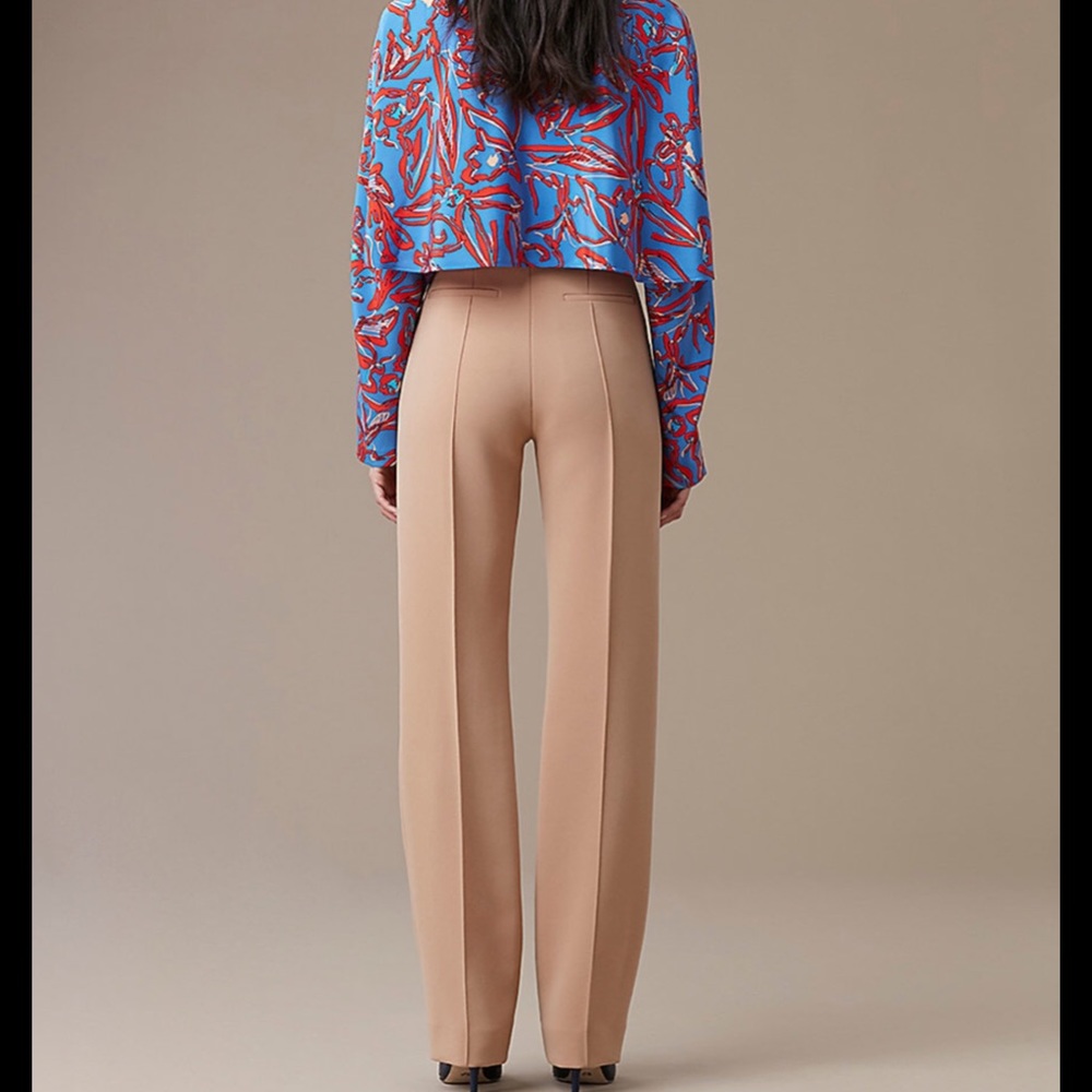 DIANE VON FURSTENBERG Pleat front dress trousers - Picture 3 of 7